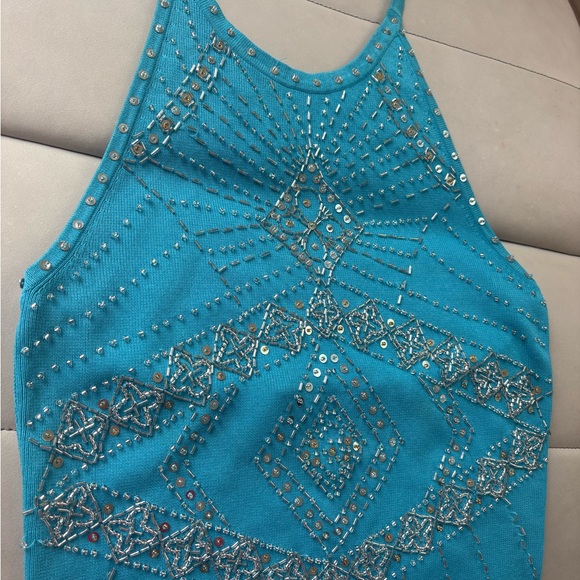 Cache Embellished Halter - Picture 3 of 5